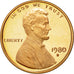 Moneta, Stati Uniti, Lincoln Cent, Cent, 1980, U.S. Mint, San Francisco, SPL