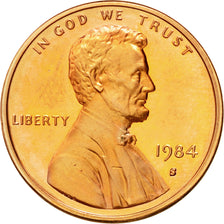 Moneta, Stati Uniti, Lincoln Cent, Cent, 1984, U.S. Mint, San Francisco, SPL