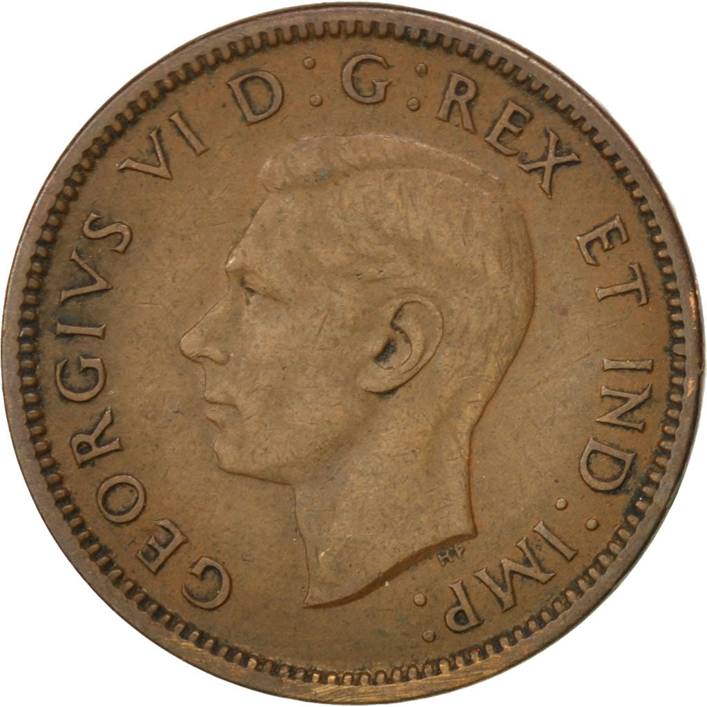 CANADA, Cent, 1940, Royal Canadian Mint, KM #32, EF(40-45), Bronze, 19.10, 3.31
