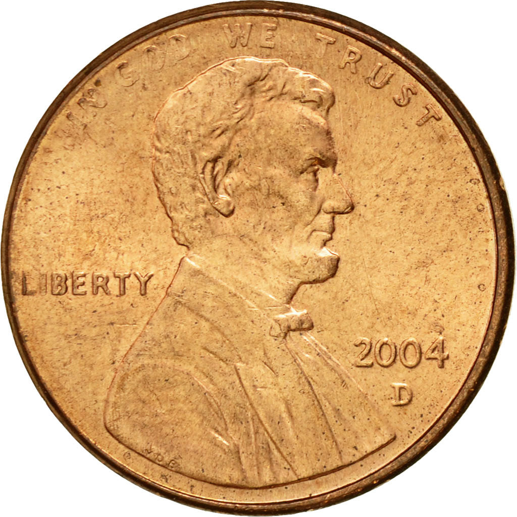 Moneta, Stati Uniti, Lincoln Cent, Cent, 2004, U.S. Mint, Denver, SPL-, Zinco