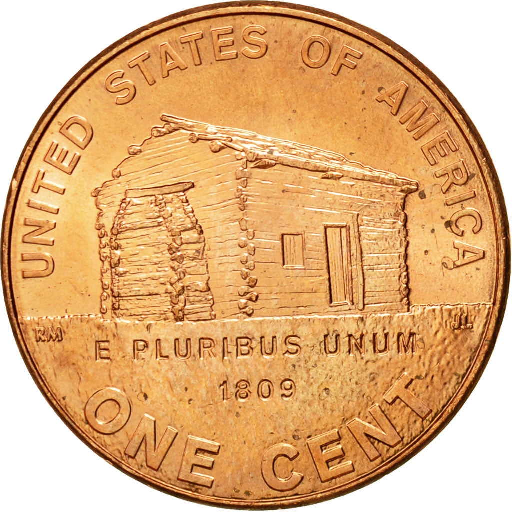 Coin, United States, Lincoln Bicentennial, Cent, 2009, U.S. Mint, Dahlonega