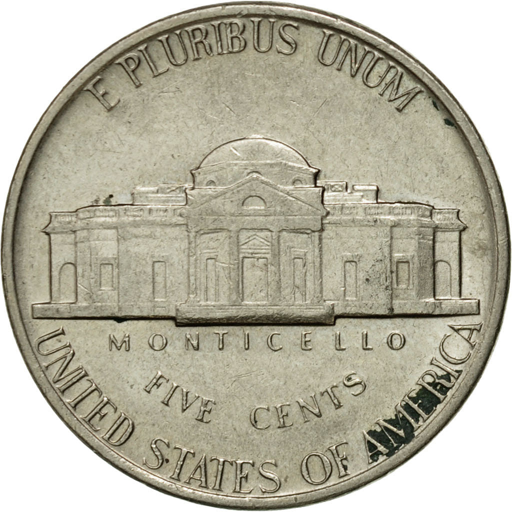 Coin, United States, Jefferson Nickel, 5 Cents, 1979, U.S. Mint, Philadelphia