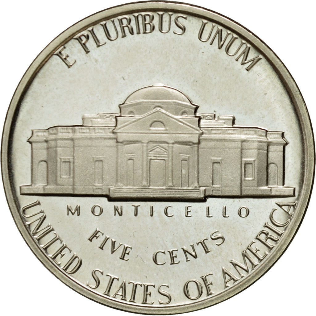 Münze, Vereinigte Staaten, Jefferson Nickel, 5 Cents, 1981, U.S. Mint, San