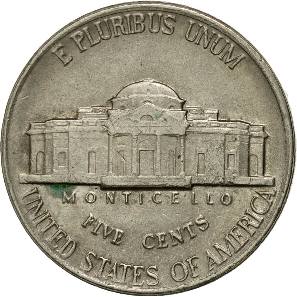 Monnaie, États-Unis, Jefferson Nickel, 5 Cents, 1987, U.S. Mint, Denver, TTB+