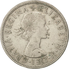 GREAT BRITAIN, 1/2 Crown, 1956, KM #907, EF(40-45), Copper-Nickel, 32.3, 14.11