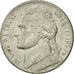 Coin, United States, Jefferson Nickel, 5 Cents, 1997, U.S. Mint, Denver