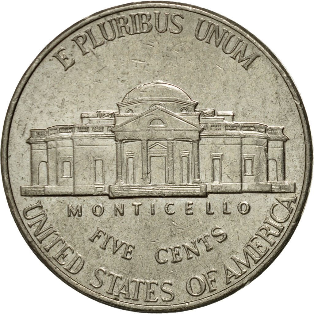 Moneta, Stati Uniti, Jefferson Nickel, 5 Cents, 2003, U.S. Mint, Denver, SPL-