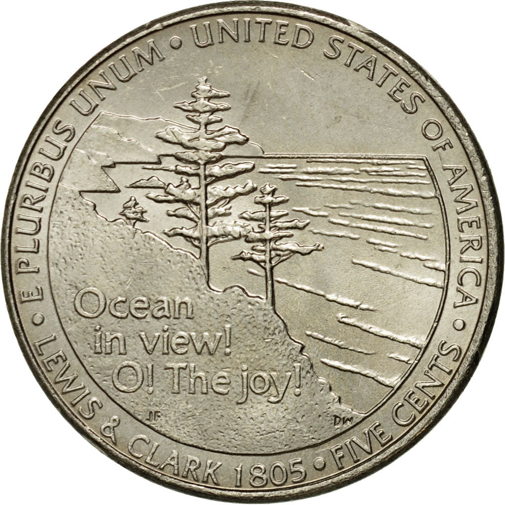 Moneta, Stati Uniti, Jefferson - Westward Expansion - Lewis & Clark