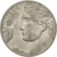 ITALY, 20 Centesimi, 1908, Rome, KM #44, AU(55-58), Nickel, 21.5, 3.93