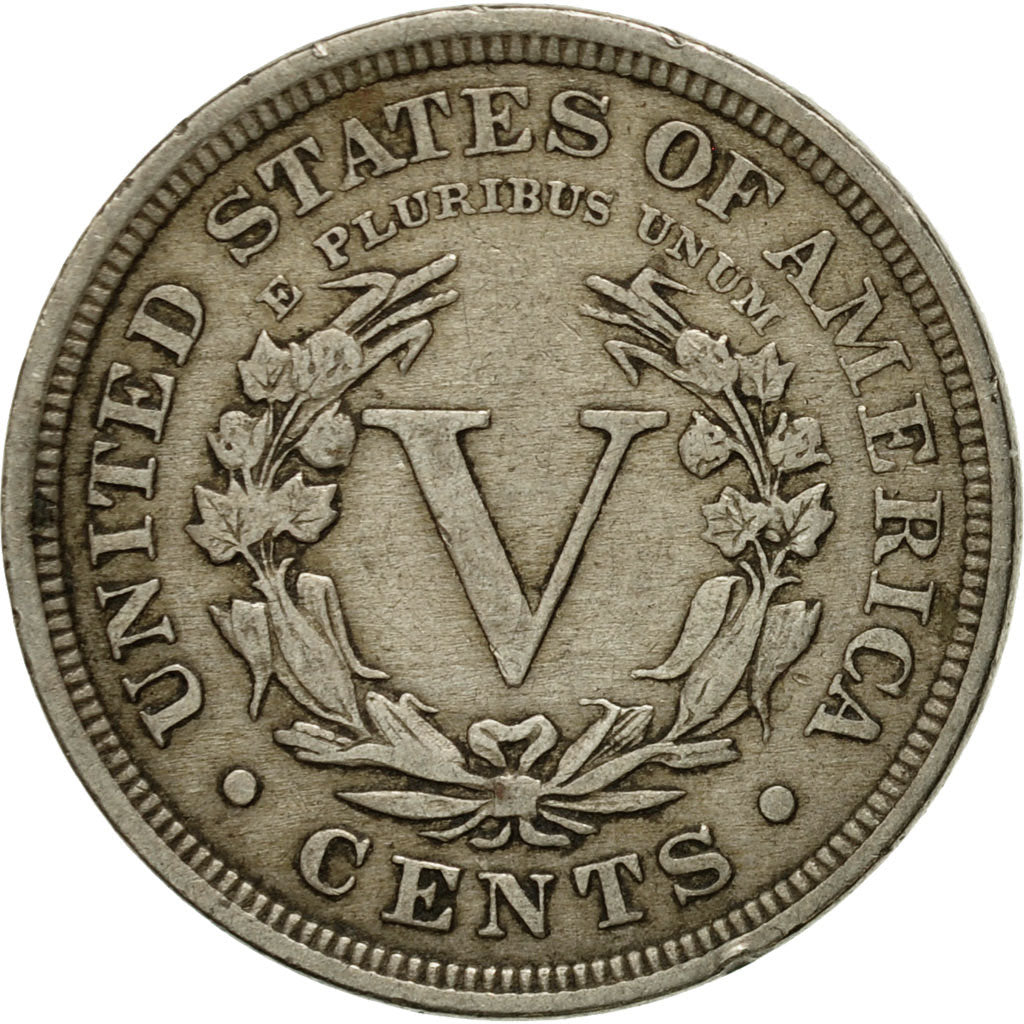 Monnaie, États-Unis, Liberty Nickel, 5 Cents, 1899, U.S. Mint, Philadelphie