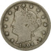 Moneda, Estados Unidos, Liberty Nickel, 5 Cents, 1904, U.S. Mint, Philadelphia