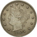 Coin, United States, Liberty Nickel, 5 Cents, 1905, U.S. Mint, Philadelphia