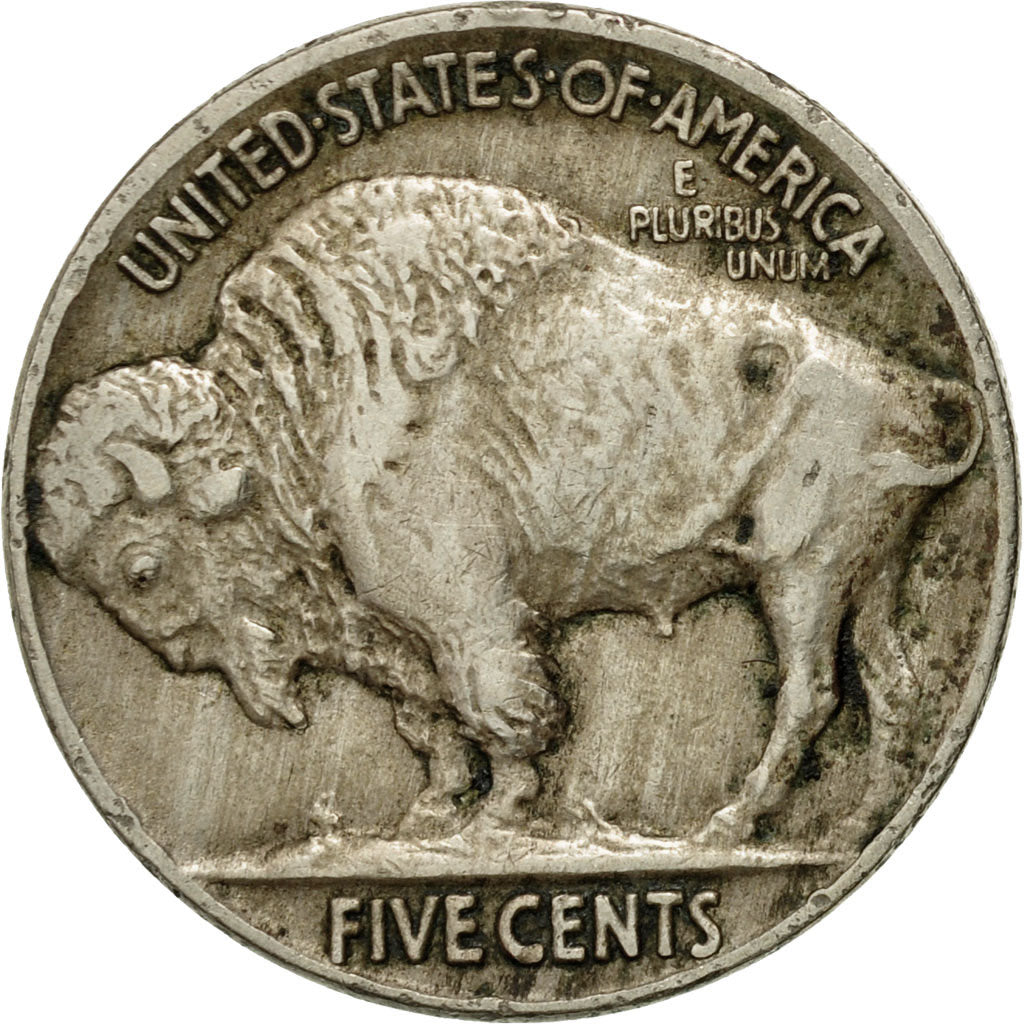 Moneta, Stati Uniti, Buffalo Nickel, 5 Cents, 1914, U.S. Mint, Philadelphia, BB