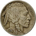 Coin, United States, Buffalo Nickel, 5 Cents, 1917, U.S. Mint, Philadelphia