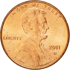 Moneda, Estados Unidos, Lincoln - Shield Reverse, Cent, 2011, U.S. Mint, Denver