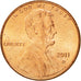 Moneda, Estados Unidos, Lincoln - Shield Reverse, Cent, 2011, U.S. Mint, Denver