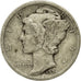 Coin, United States, Mercury Dime, Dime, 1924, U.S. Mint, Philadelphia
