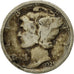 Coin, United States, Mercury Dime, Dime, 1925, U.S. Mint, Philadelphia