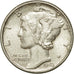Coin, United States, Mercury Dime, Dime, 1943, U.S. Mint, Philadelphia