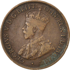 AUSTRALIA, 1/2 Penny, 1912, KM #22, VF(30-35), Bronze, 25.5, 5.57