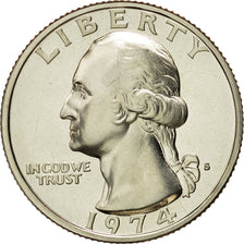 Coin, United States, Washington Quarter, Quarter, 1974, U.S. Mint, San