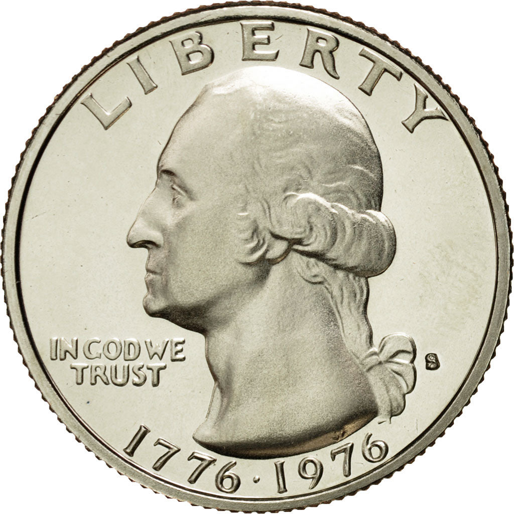 Coin, United States, Washington Quarter, Quarter, 1976, U.S. Mint, San