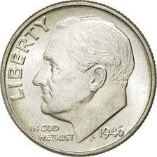 Moneda, Estados Unidos, Roosevelt Dime, Dime, 1946, U.S. Mint, Philadelphia