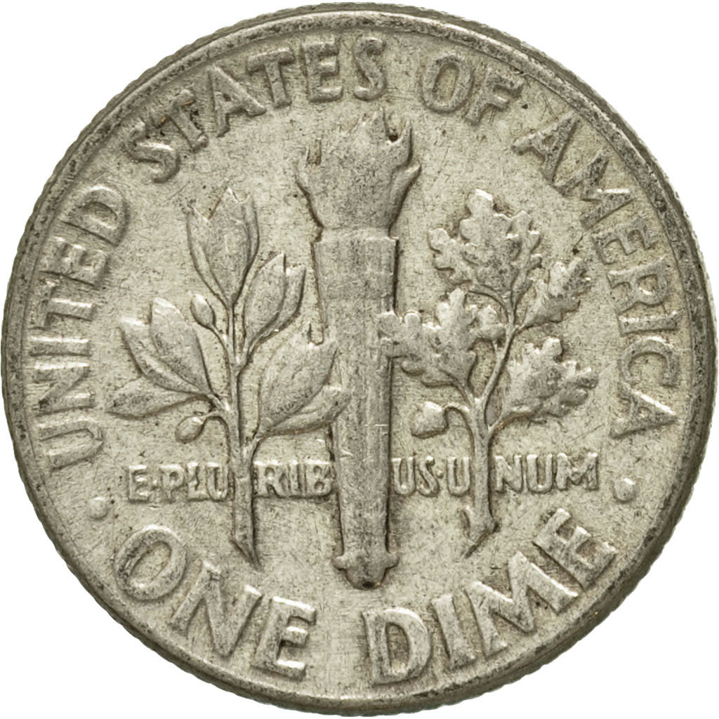 Moneta, Stati Uniti, Roosevelt Dime, Dime, 1949, U.S. Mint, Philadelphia, BB
