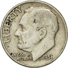 Moneta, Stati Uniti, Roosevelt Dime, Dime, 1956, U.S. Mint, Philadelphia, MB