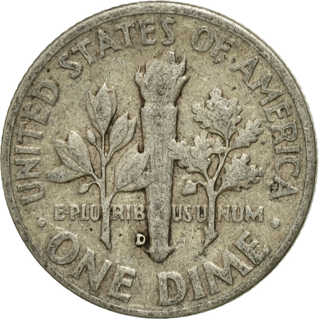 Moneta, Stati Uniti, Roosevelt Dime, Dime, 1956, U.S. Mint, Denver, MB+