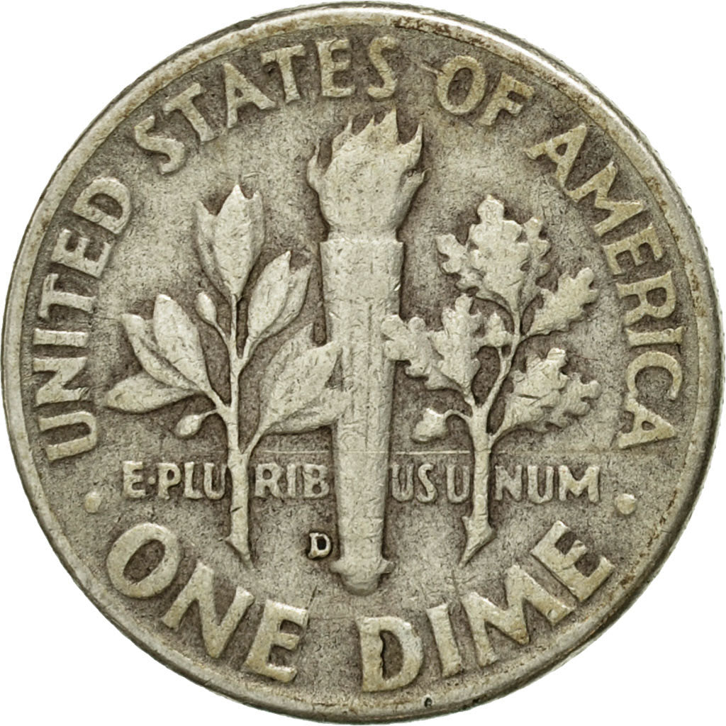 Monnaie, États-Unis, Roosevelt Dime, Dime, 1957, U.S. Mint, Denver, TB+