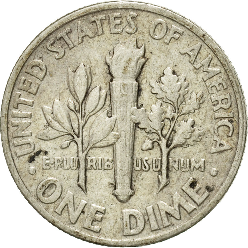 Coin, United States, Roosevelt Dime, Dime, 1960, U.S. Mint, Philadelphia