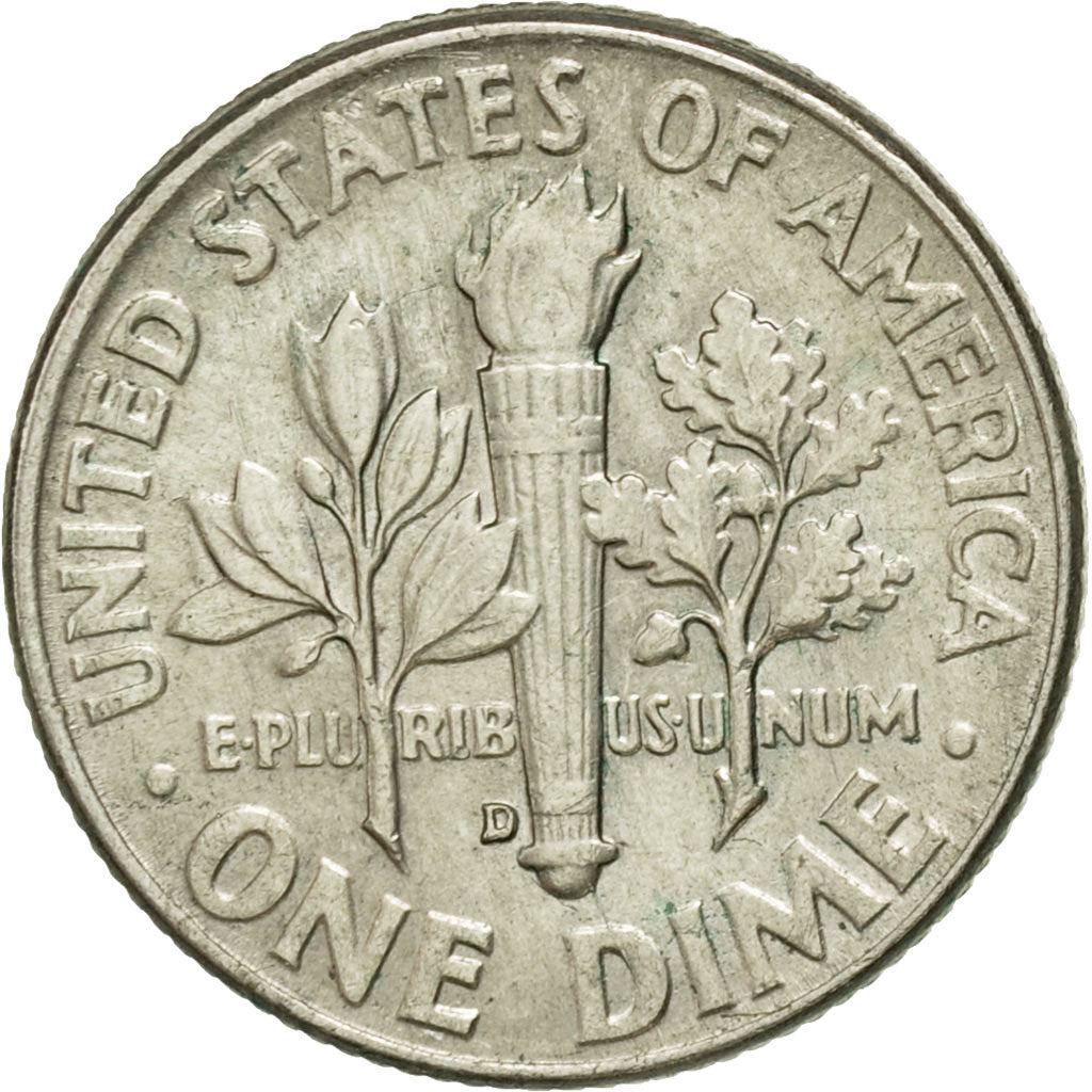 Monnaie, États-Unis, Roosevelt Dime, Dime, 1962, U.S. Mint, Denver, TTB+