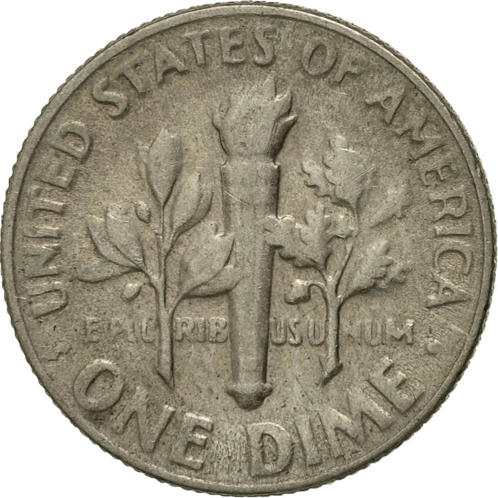 Moneda, Estados Unidos, Roosevelt Dime, Dime, 1966, U.S. Mint, Philadelphia