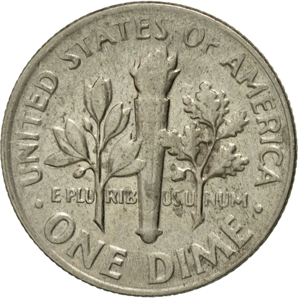 Moneda, Estados Unidos, Roosevelt Dime, Dime, 1969, U.S. Mint, Denver, MBC