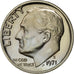 Coin, United States, Roosevelt Dime, Dime, 1971, U.S. Mint, San Francisco