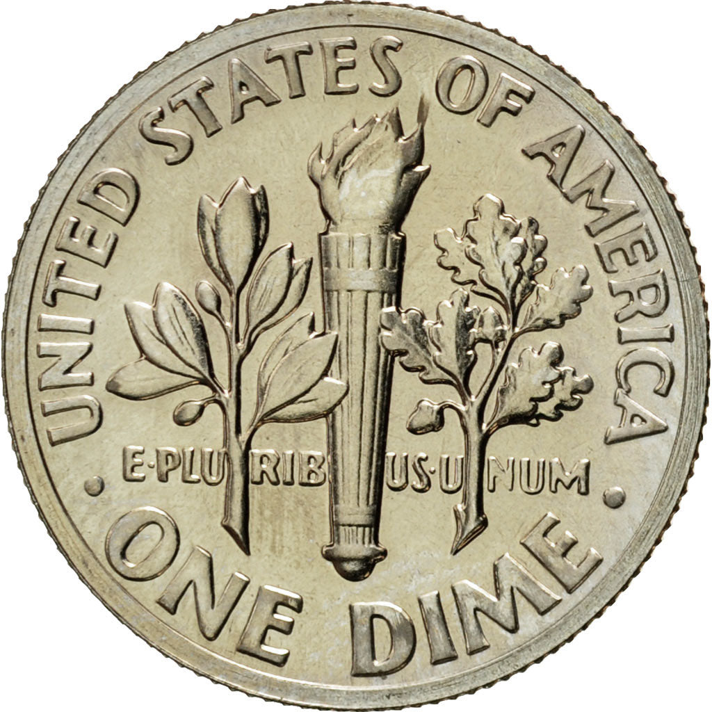 Coin, United States, Roosevelt Dime, Dime, 1971, U.S. Mint, San Francisco