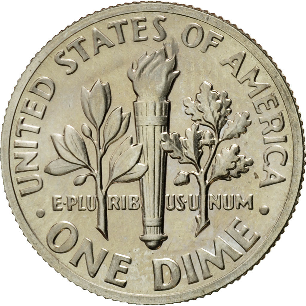 Coin, United States, Roosevelt Dime, Dime, 1972, U.S. Mint, San Francisco