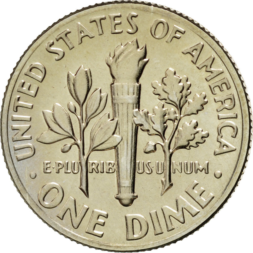 Coin, United States, Roosevelt Dime, Dime, 1976, U.S. Mint, San Francisco