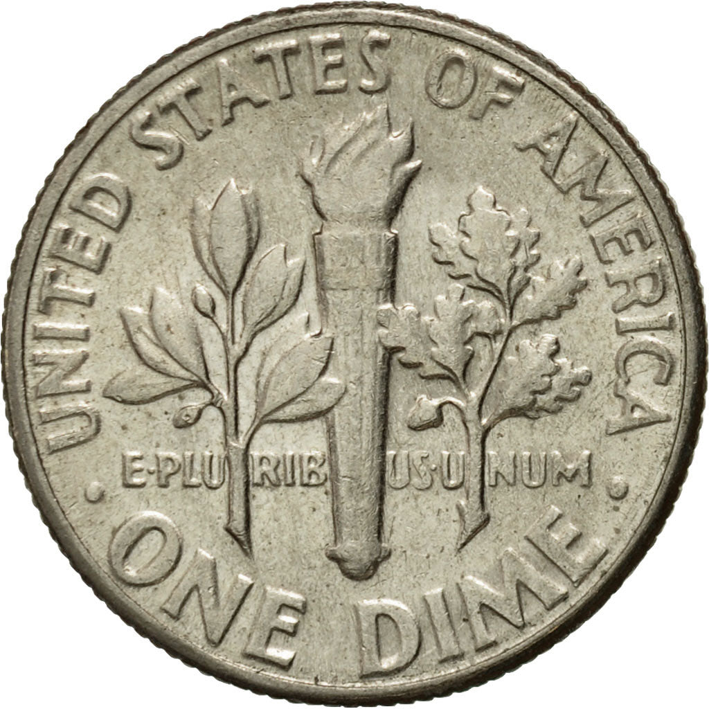 Moneta, Stati Uniti, Roosevelt Dime, Dime, 1978, U.S. Mint, Denver, BB, Rame