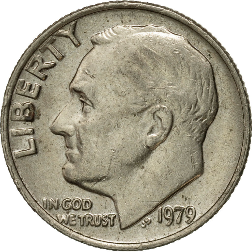 Münze, Vereinigte Staaten, Roosevelt Dime, Dime, 1979, U.S. Mint, Philadelphia