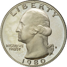 Coin, United States, Washington Quarter, Quarter, 1980, U.S. Mint, San