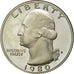 Coin, United States, Washington Quarter, Quarter, 1980, U.S. Mint, San