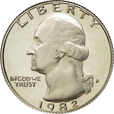Coin, United States, Washington Quarter, Quarter, 1982, U.S. Mint, San