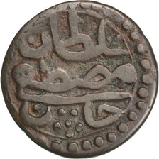 Tunisia, TUNIS, Mustafa III, Burbe, 1771, MB+, Rame, KM:52.2