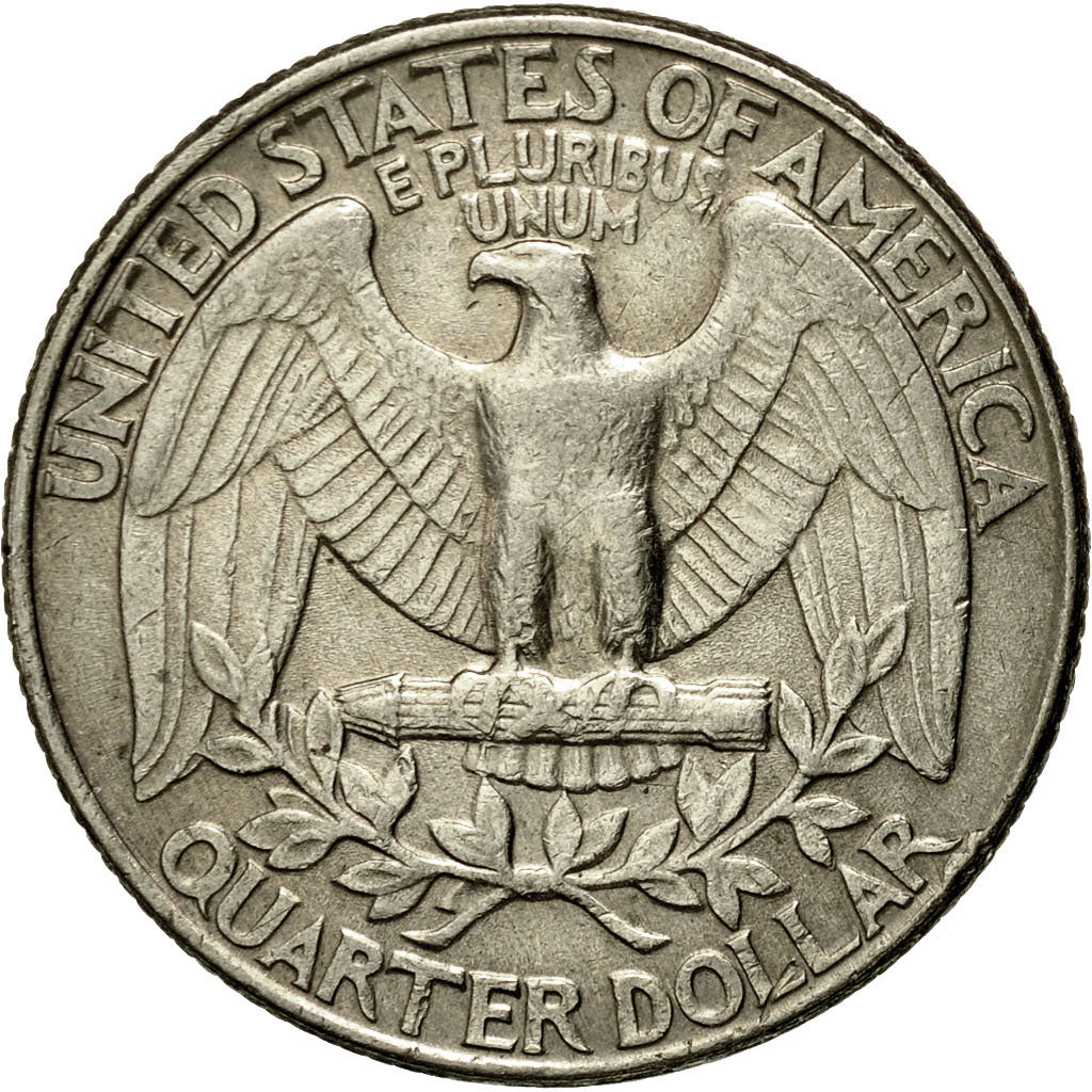 Coin, United States, Washington Quarter, Quarter, 1992, U.S. Mint, Denver