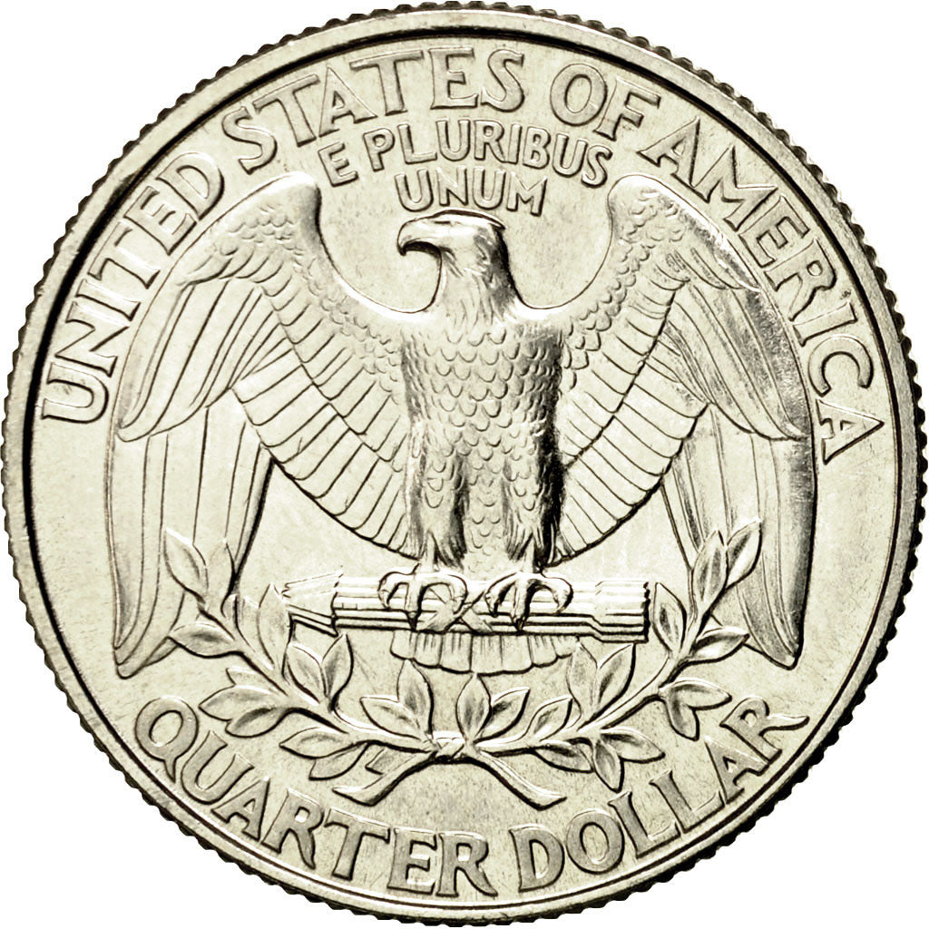 Coin, United States, Washington Quarter, Quarter, 1996, U.S. Mint, Denver