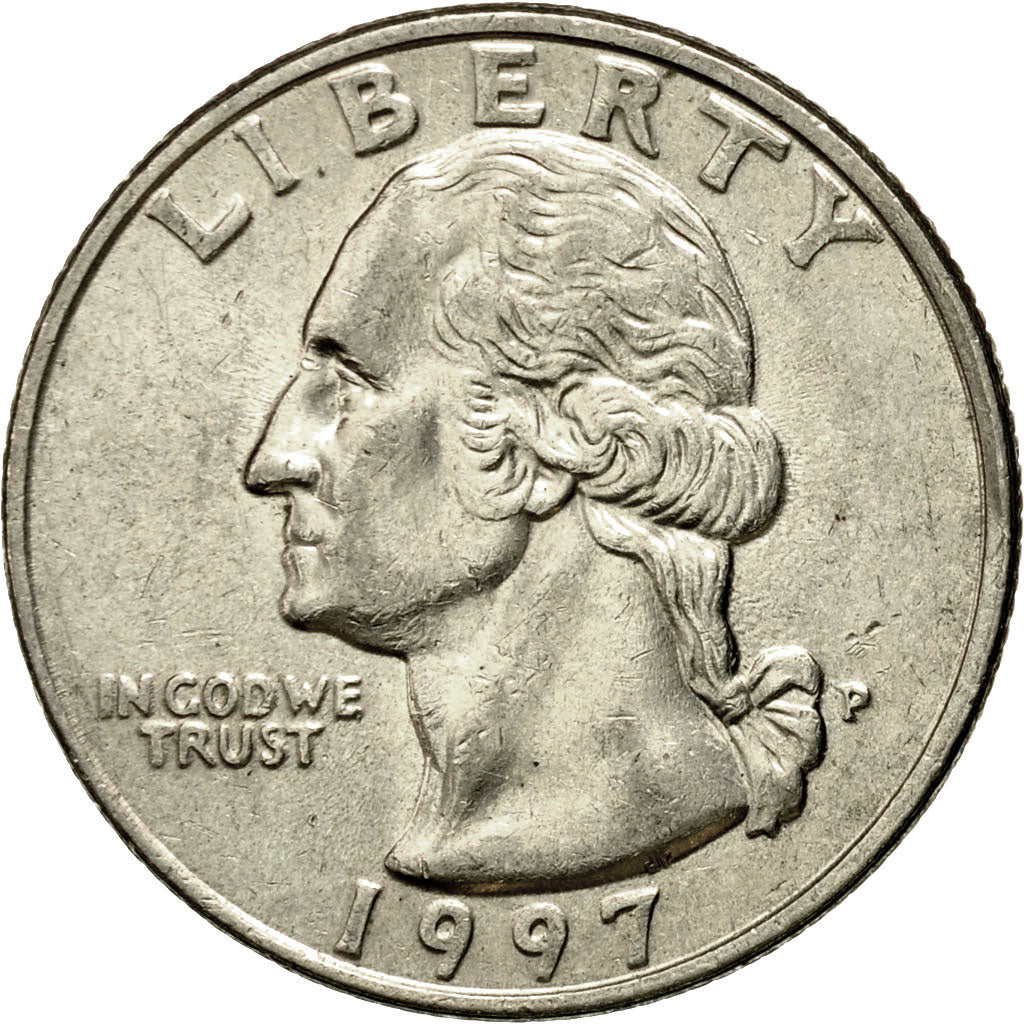 Monnaie, États-Unis, Washington Quarter, Quarter, 1997, U.S. Mint