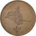 EGYPT, 10 Para, 1869, KM #241, AU(55-58), Bronze, 30, 6.26