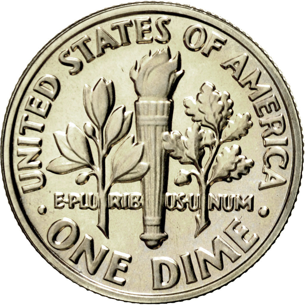 Coin, United States, Roosevelt Dime, Dime, 1983, U.S. Mint, San Francisco